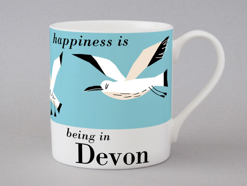 Country and Coast Devon Seagulls Mug
