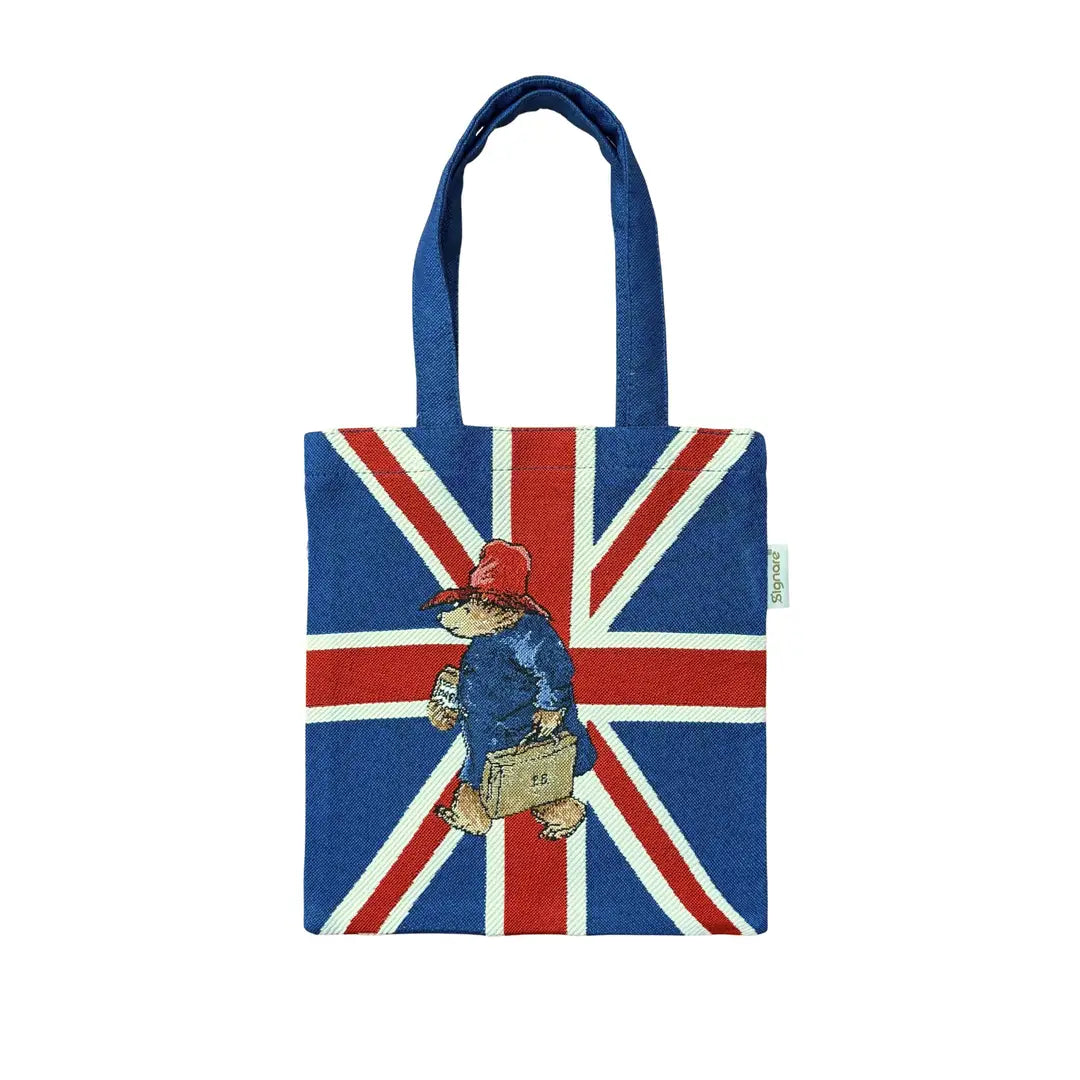 Paddington Bear Union Jack Mini Flat Tote Bag