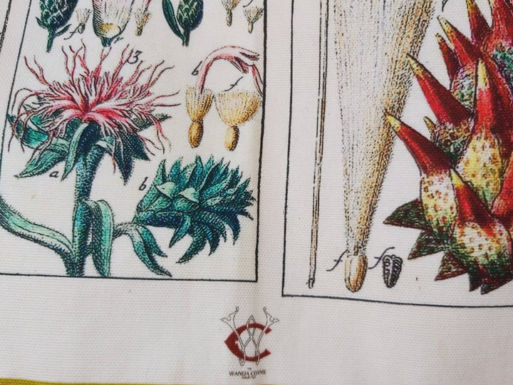 Thistle Antique Print Tea Towel