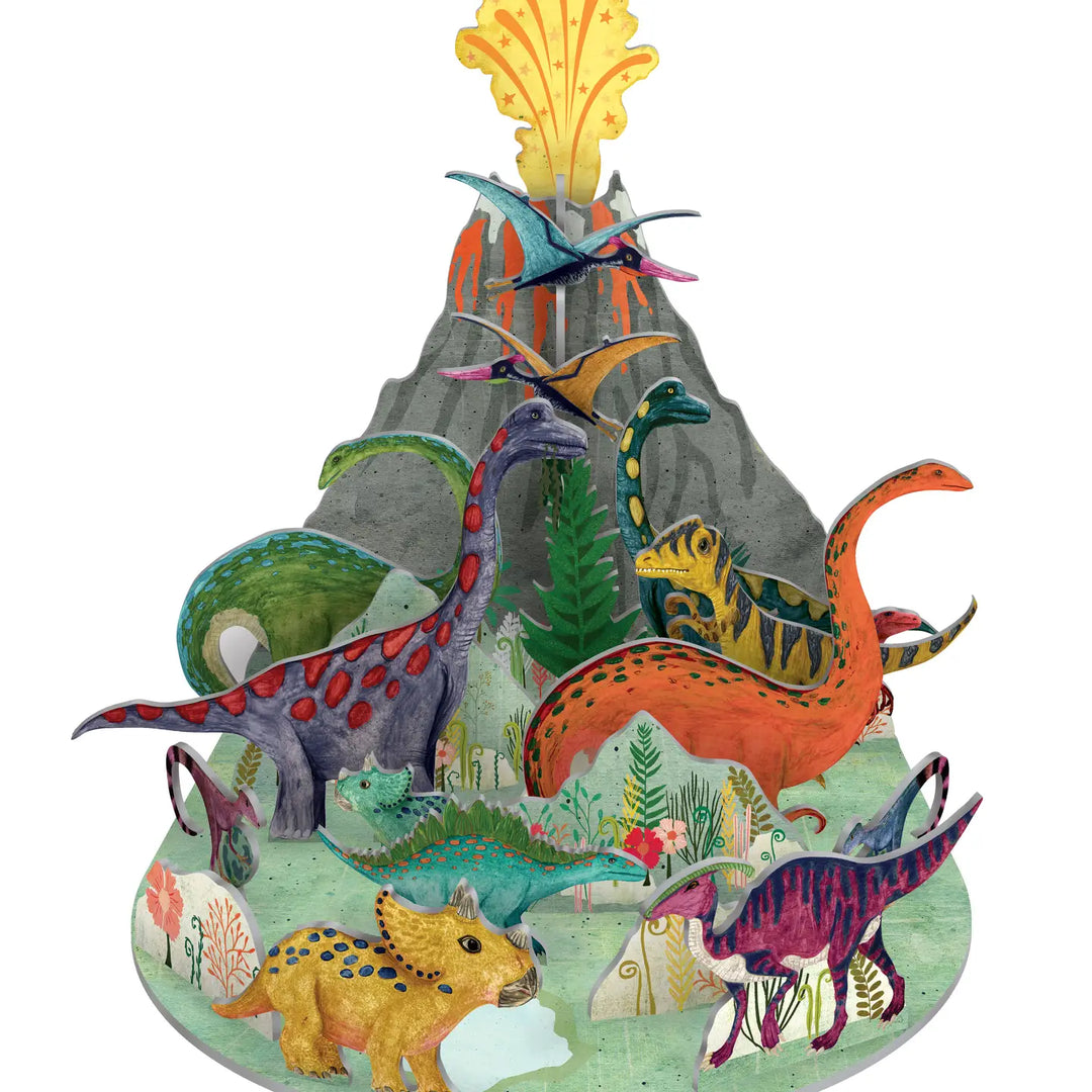 Dino Mighty Christmas Pop and Slot Scene