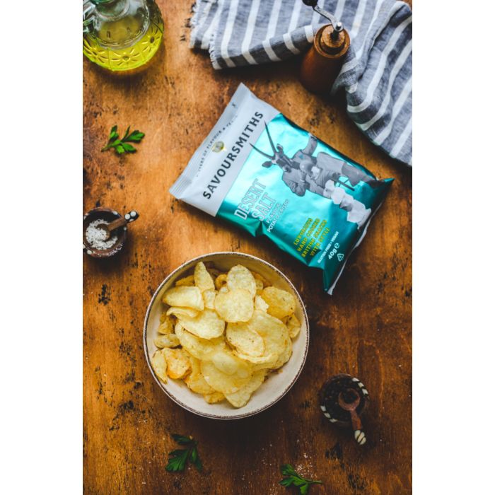 Savoursmith's Desert Salt Potato Crisps (Single Serving Bag)
