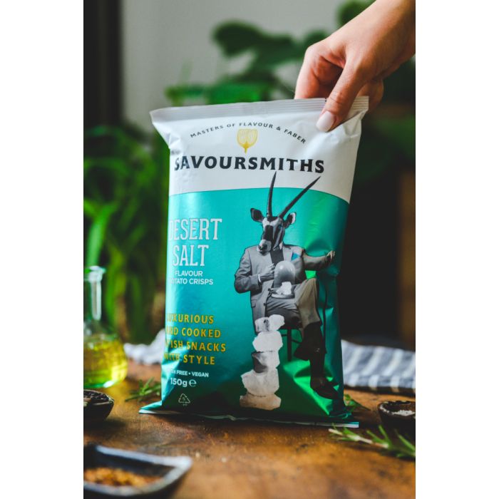 Savoursmith's Desert Salt Potato Crisps (Large Bag)