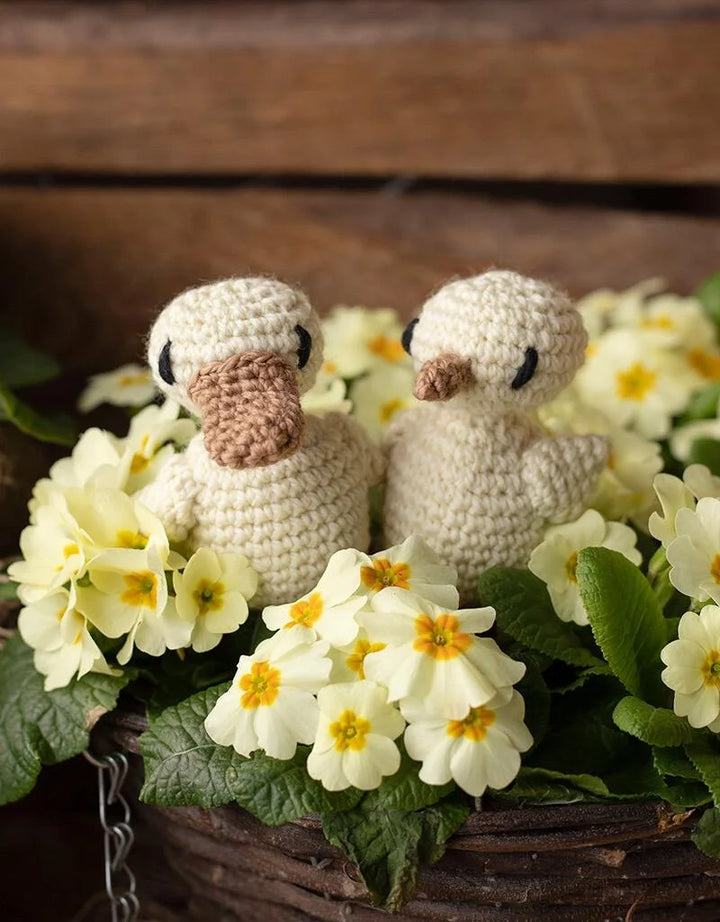 Duckling and Chick Crochet Kit