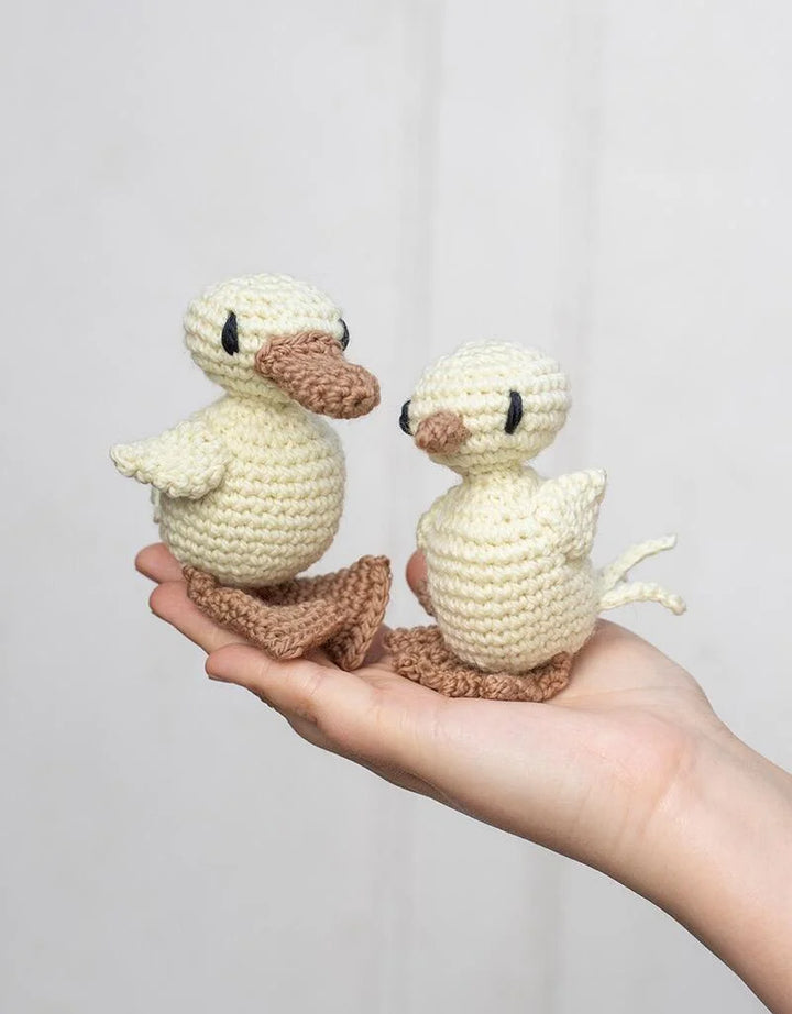 Duckling and Chick Crochet Kit