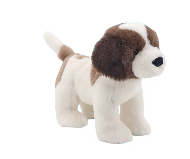 Puppy Dog Saint Bernard Soft Toy Cuddly Companion