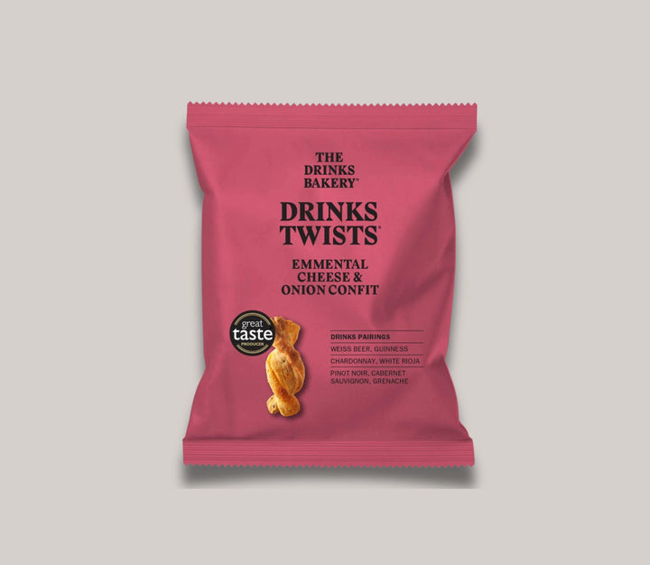 Emmental Cheese & Onion Confit Drinks Twists- 35g/1.2oz