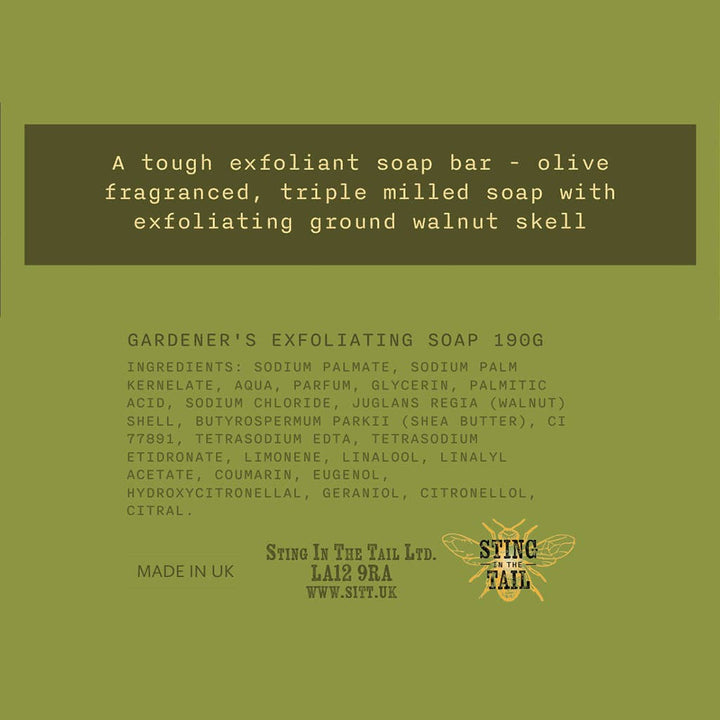 Gardener's Exfoliating Soap - Carrot 190g
