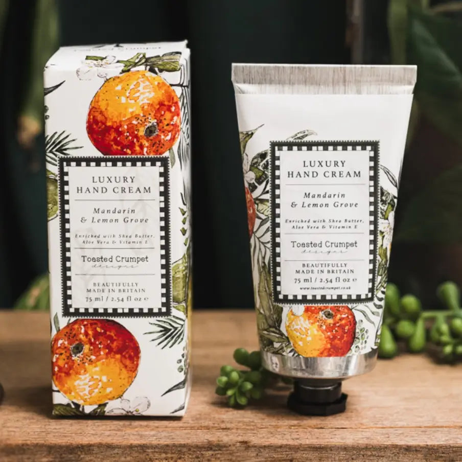 Mandarin & Lemon Grove Luxury Hand Cream 75ml