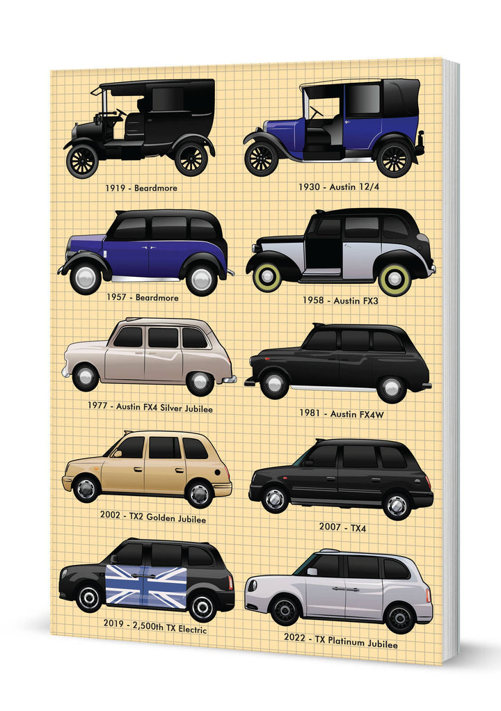 London Taxis Softback Notebook