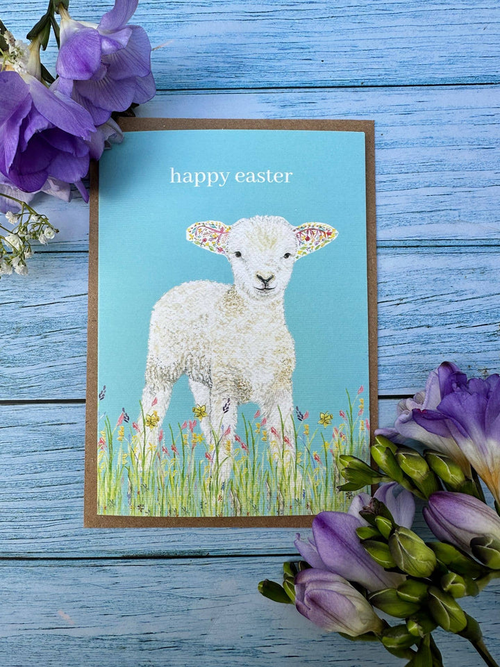 Easter Lamb Eco Card