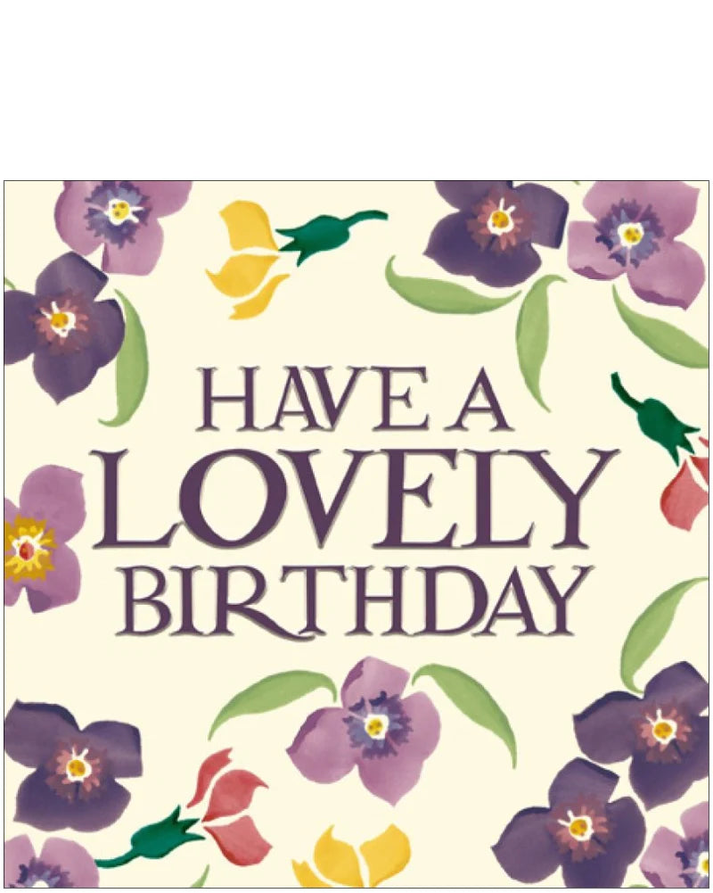 Emma Bridgewater Have a Lovely Birthday Card