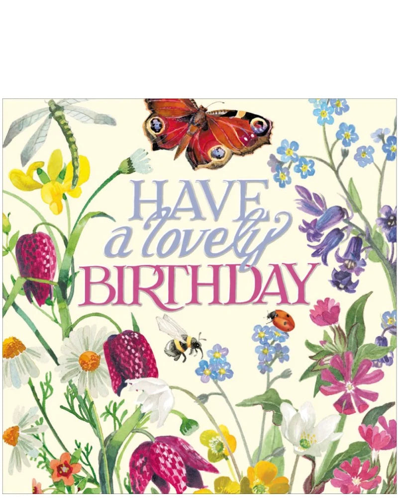 Emma Bridgewater Flower Meadow Lovely Birthday Card