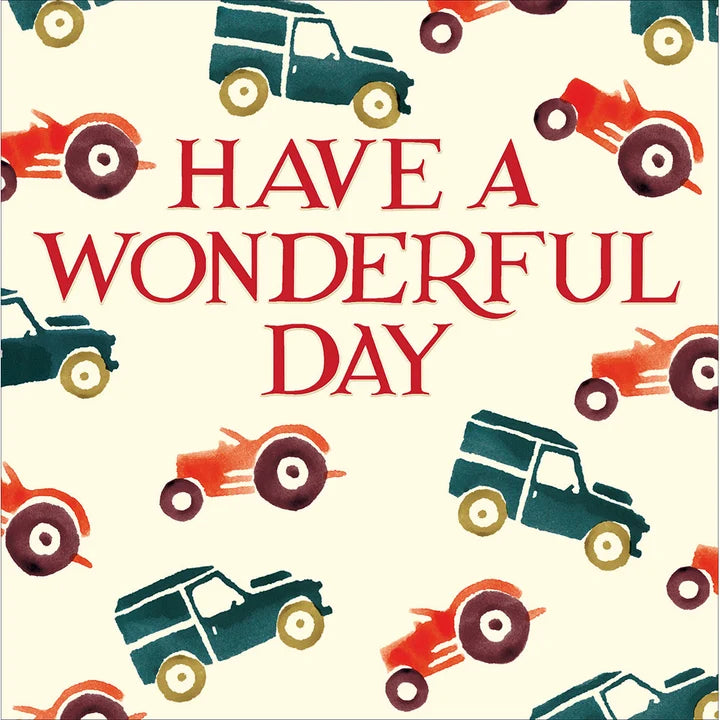 Emma Bridgewater Have a Wonderful Day Card