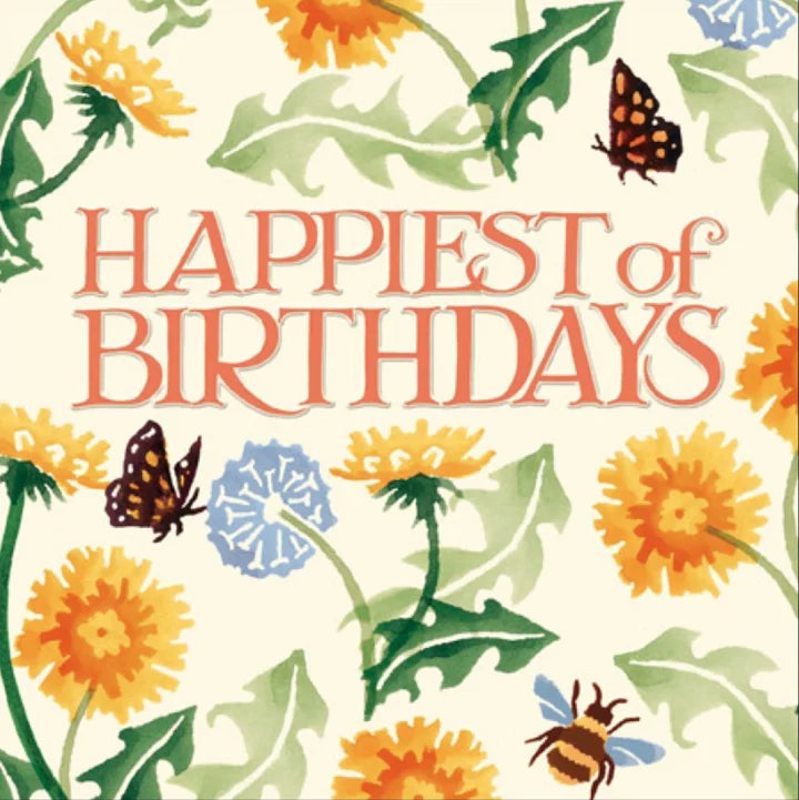 Emma Bridgewater Happiest of Birthdays Card