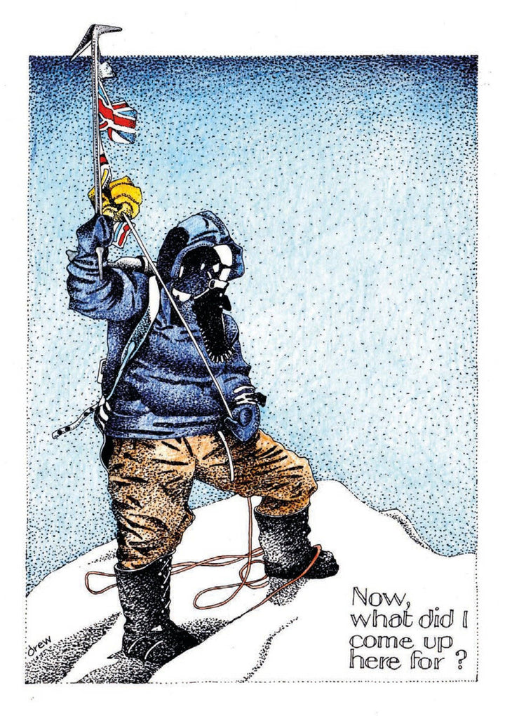 Everest Card by Simon Drew