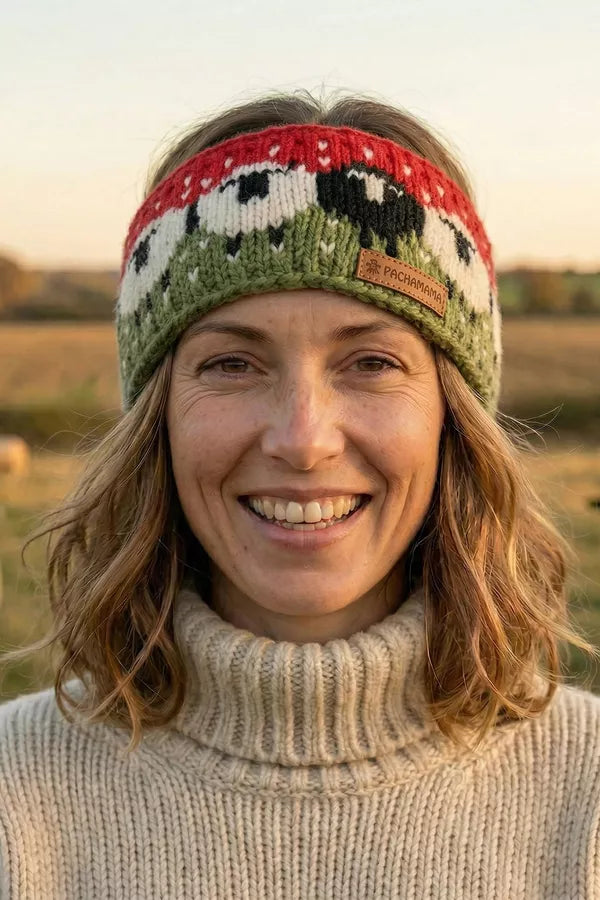 Black Sheep Headband- Red
