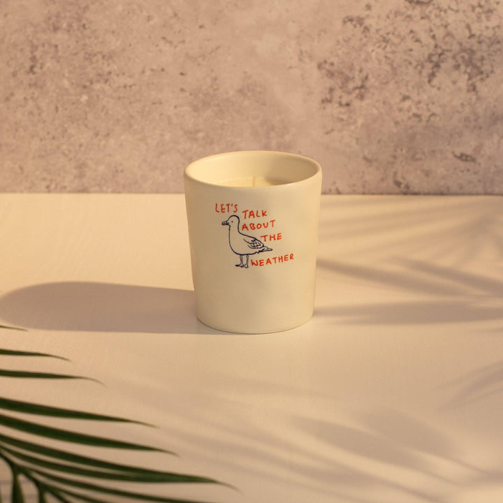 St Ives Beach Club: Gull Candle - Sea Moss & Sandalwood