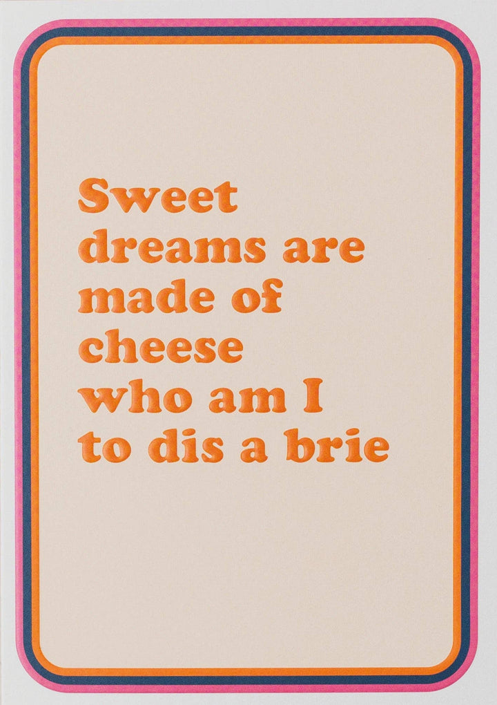 Dis A Brie Card by Pina Colada
