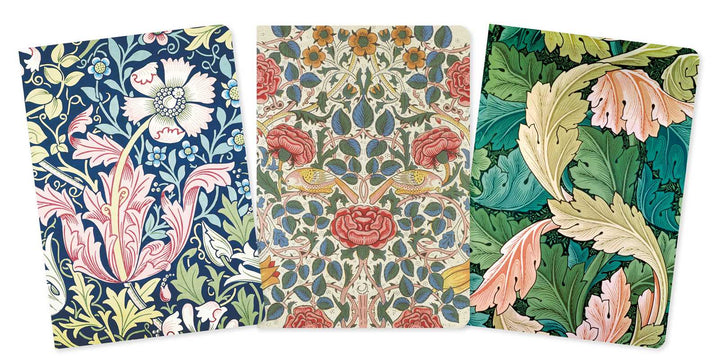 William Morris Set of 3 Standard A5 Notebooks