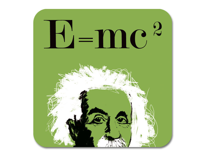 Graphic Einstein Coaster