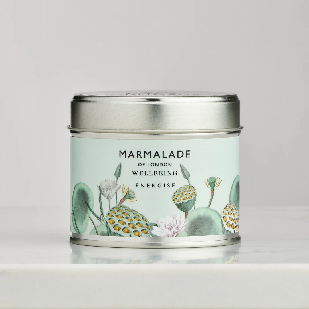 Wellbeing Energize Medium Tin Candle
