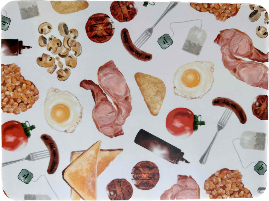 English Breakfast Placemat by Corinne Alexander