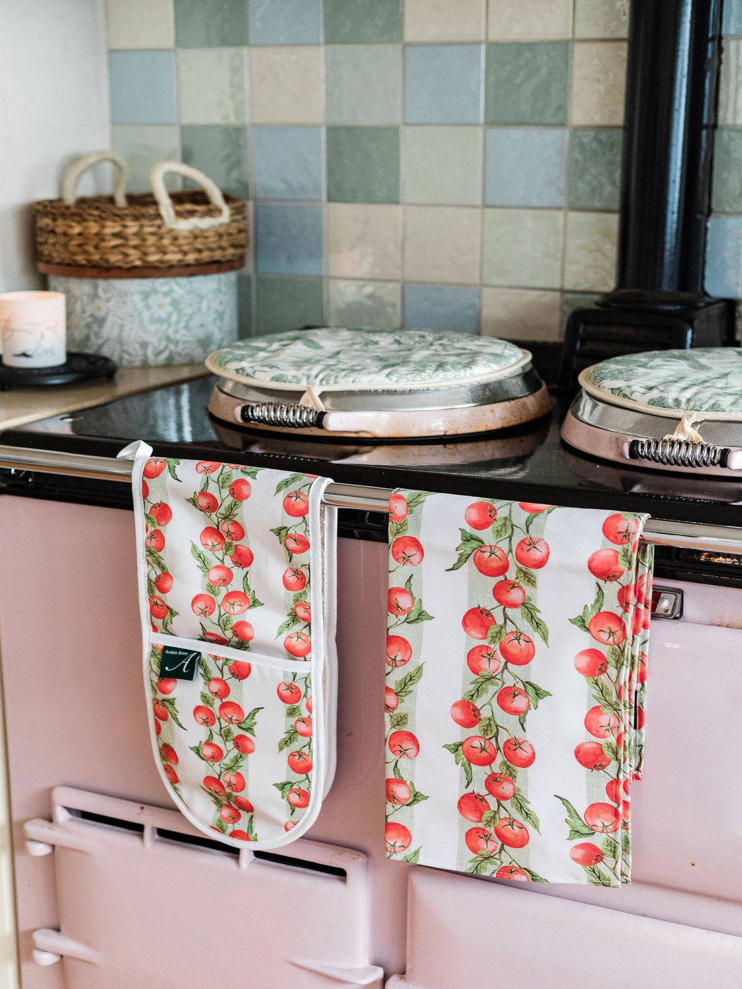 Vine Tomato Tea Towel