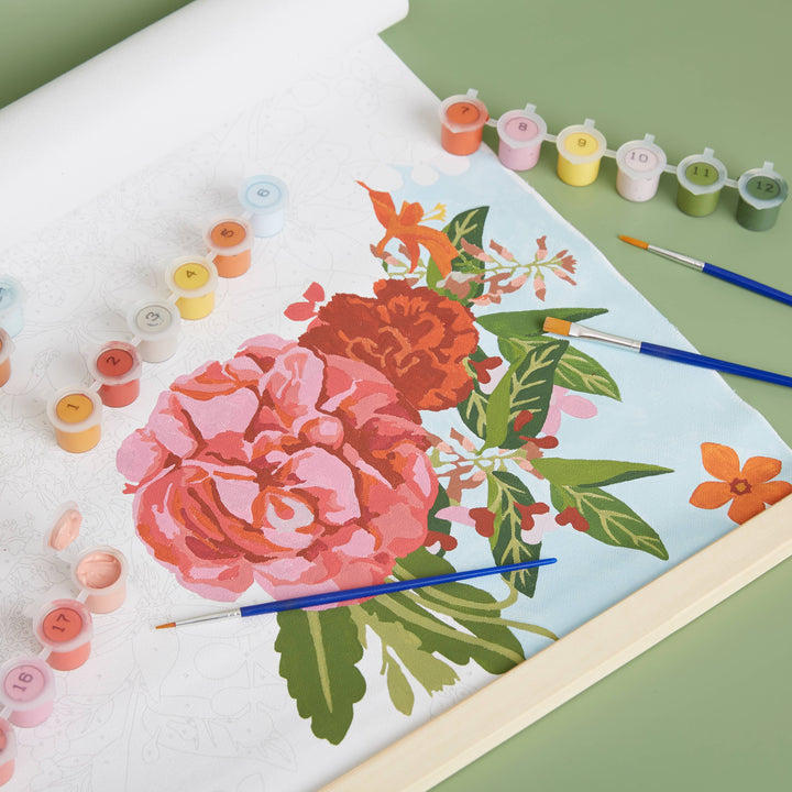 Royal Horticultural Society Flower Boom Paint By Numbers Kit