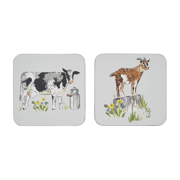 Portman Farm Coasters - Set of 4