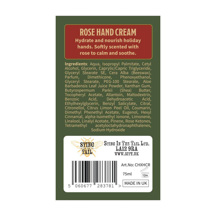 Christmas Hand Cream - Rose 75ml