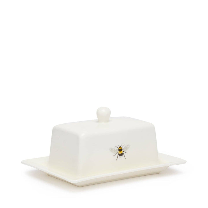 Bees Bone China Butter Dish