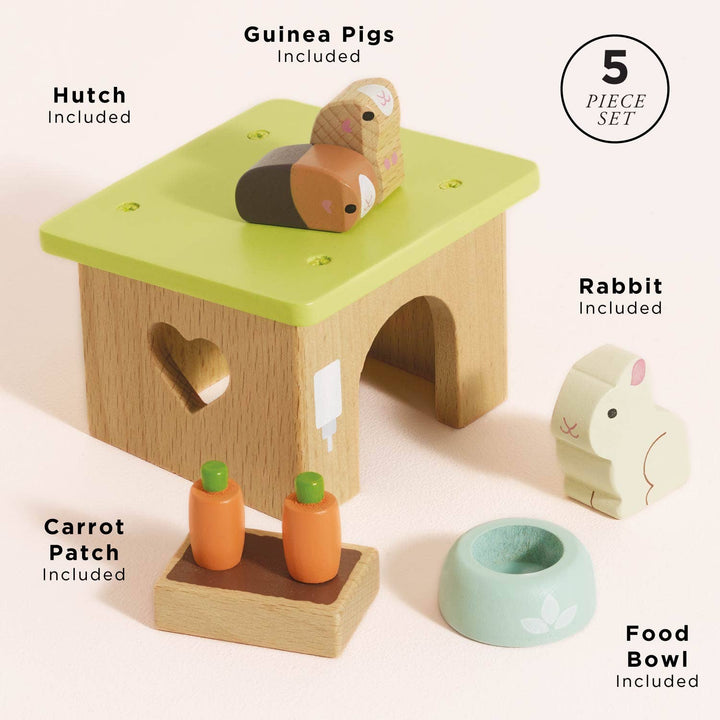 Bunny & Guinea Pet Animal Set