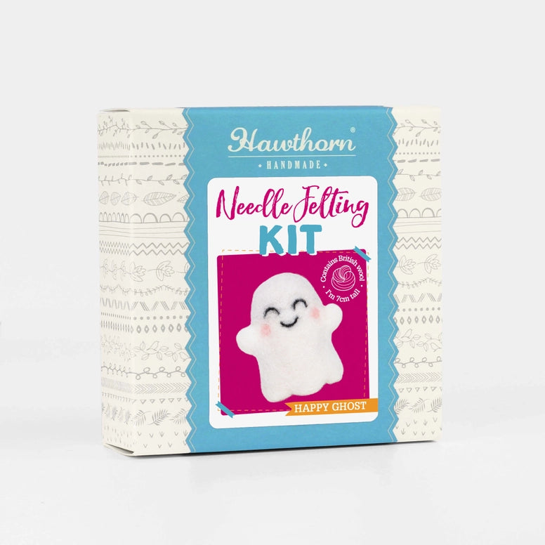 Happy Ghost Mini Felting Kit