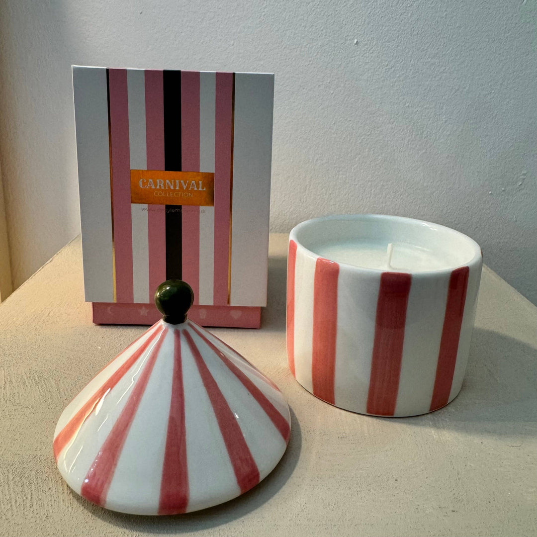 Carnival: Illusionist Pink Candle - Fig & Neroli