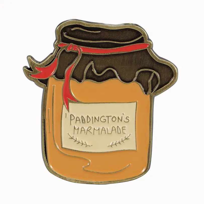 Paddington Marmalade Jar Metal Pin Badge