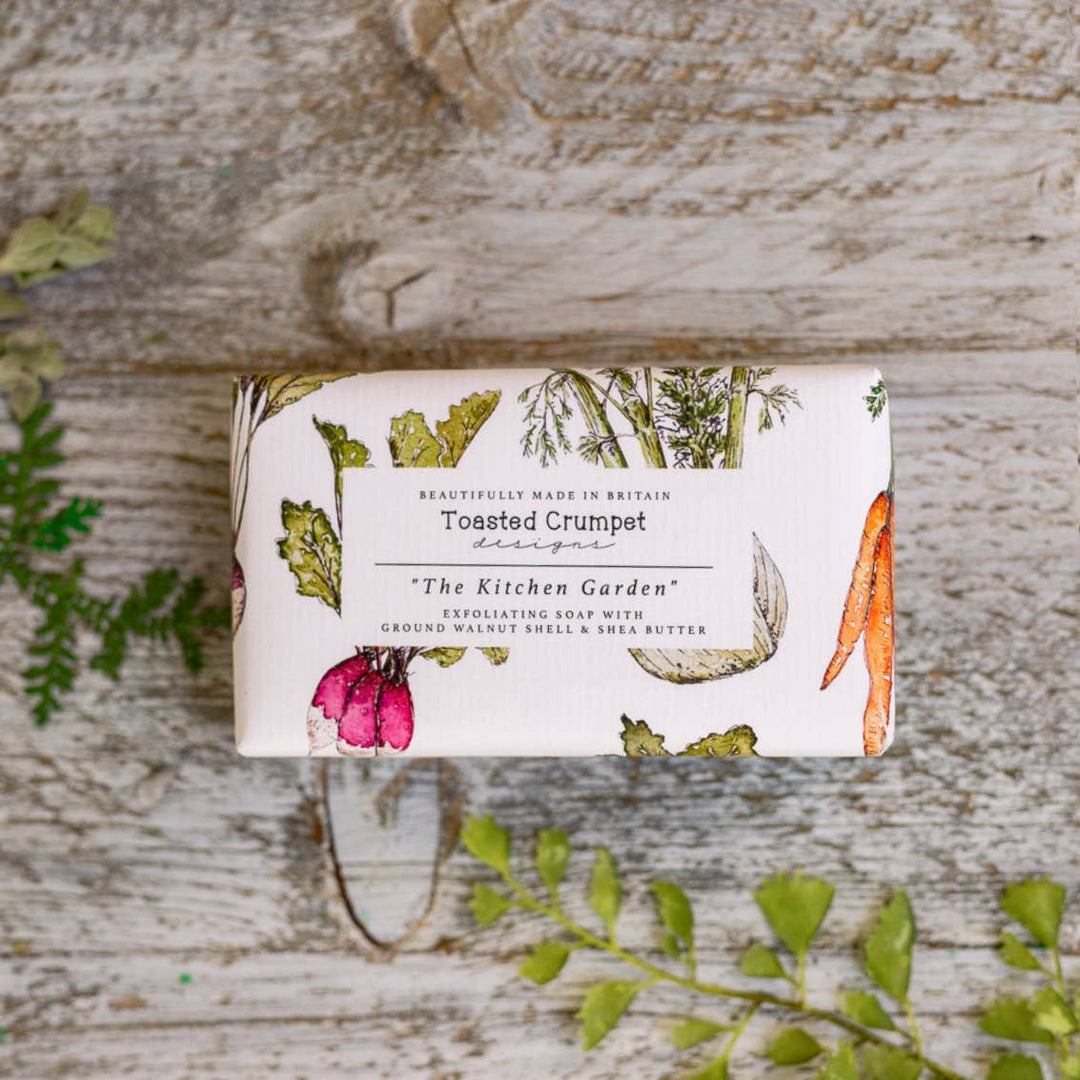 The Kitchen Garden 190g Exfoliating Soap Bar