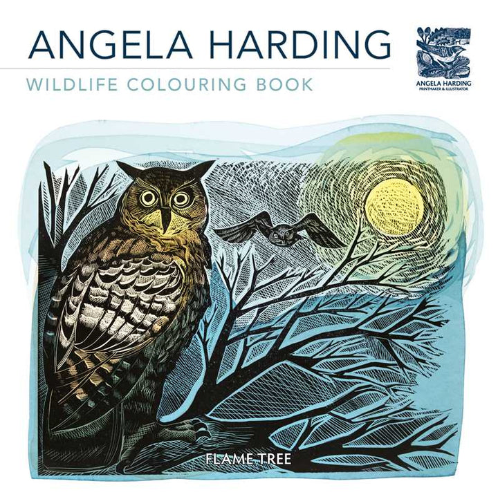 Wildlife Compact Coloring Book by Angela Harding
