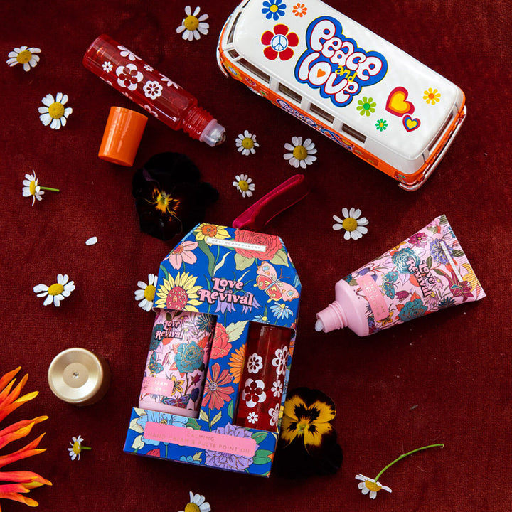 Heathcote & Ivory Love Revival ‘Hippie Power’ Hand Cream & Pulse Point Oil