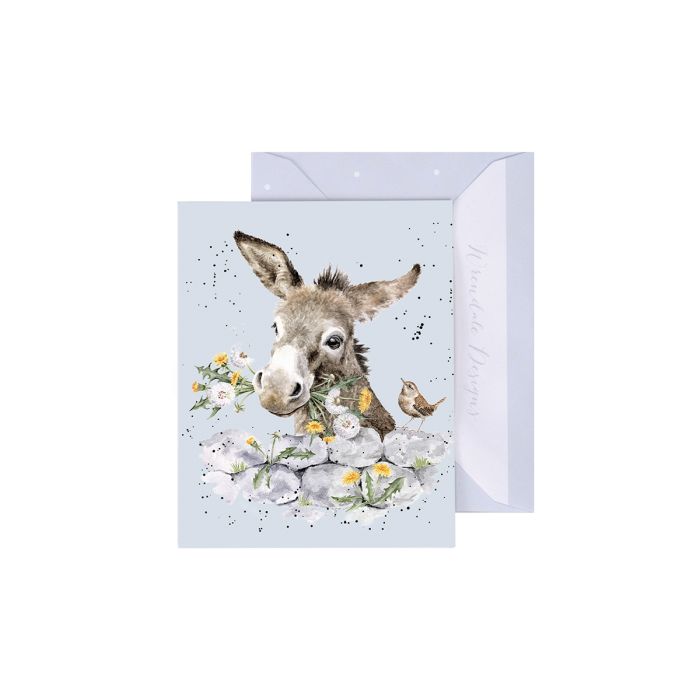 'Fine and Dandy' Donkey Gift Enclosure Card