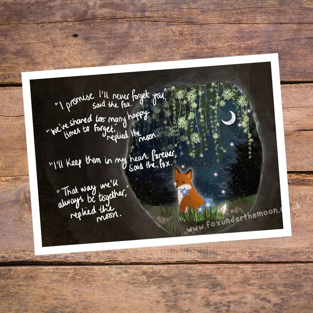 'Forget Me Not' Art Print