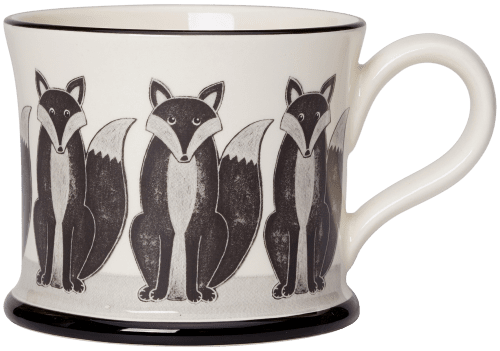 Fox Mug by Moorland Pottery