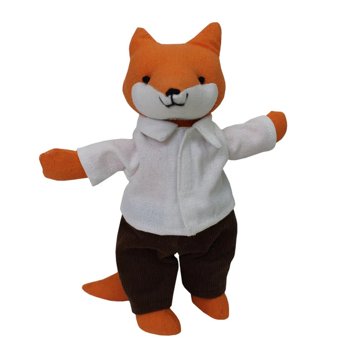 Mr. Fox in Brown Cord Trousers