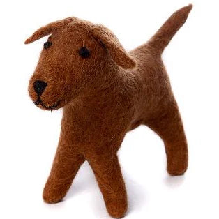 Fudge the Chocolate Lab Felt Toy