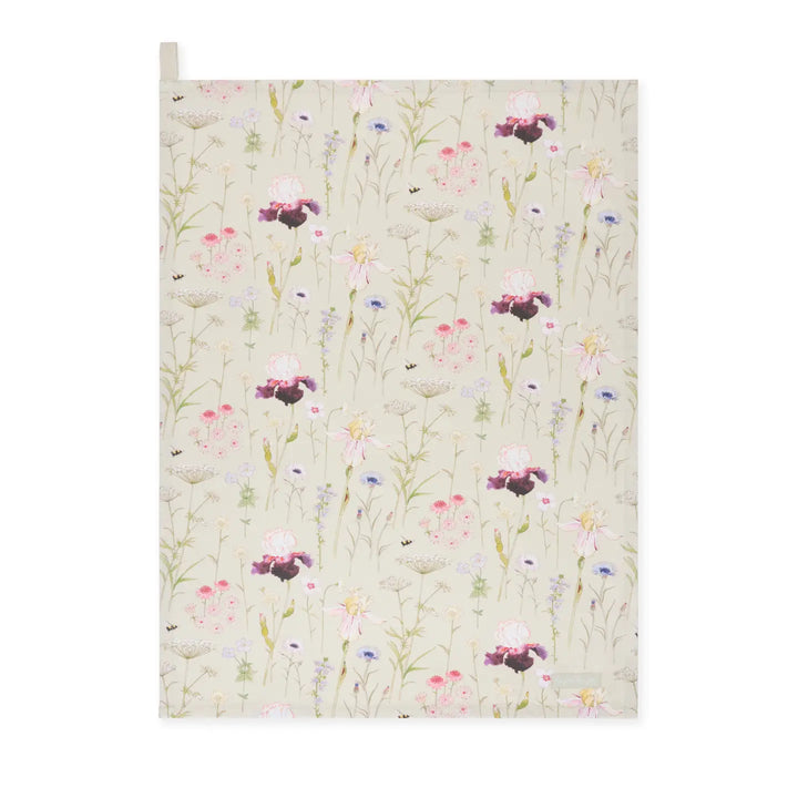 Garden Floral Tea Towel