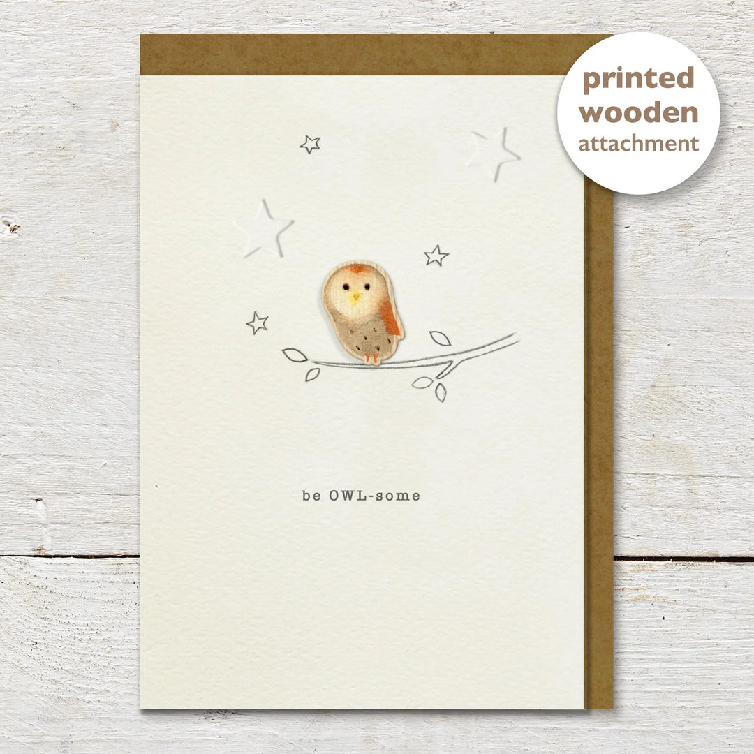 Be OWL-some Greeting Card
