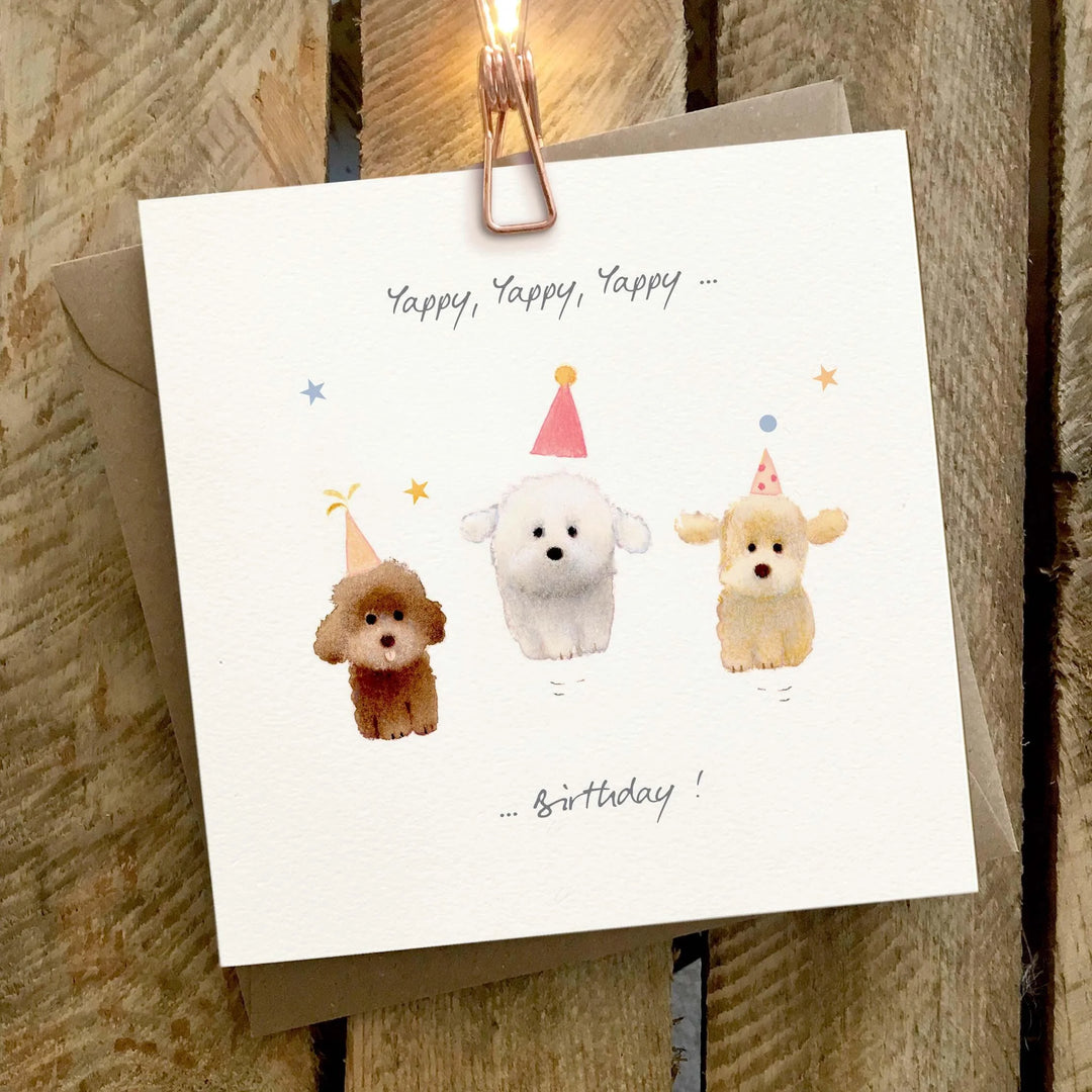 Yappy Birthday Greeting Card