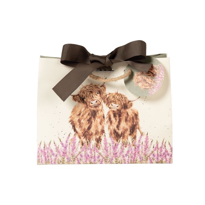'Gentle Giants' Highland Cow Small Gift Bag