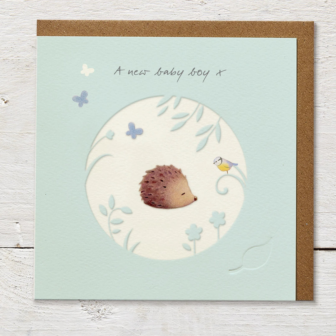 New Baby Boy Greeting Card