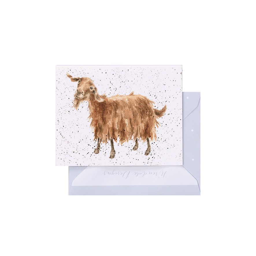 'The Hipster' Goat Gift Enclosure Card