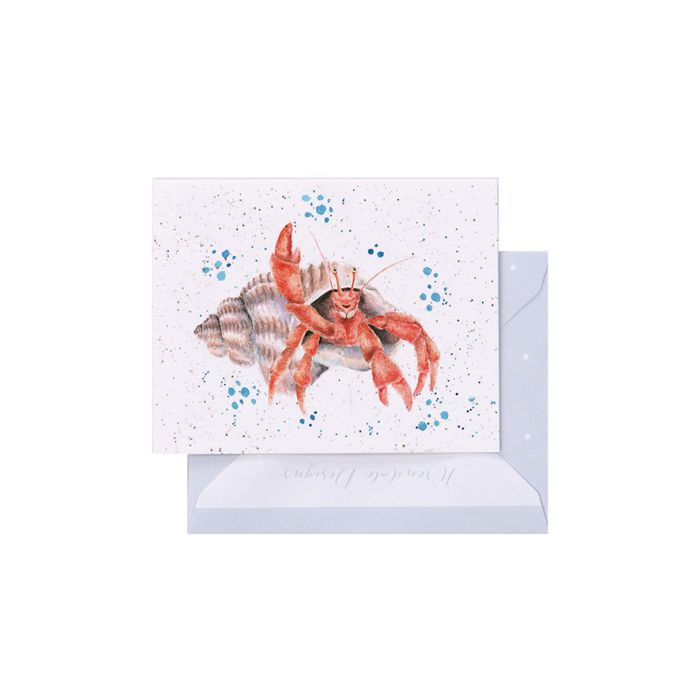 'The Happy Crab' Gift Enclosure Card